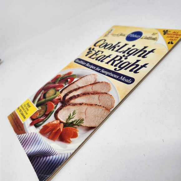 Pillsbury Classic Cookbooks Cook Light Eat Right Recipes - Picture 5 of 11